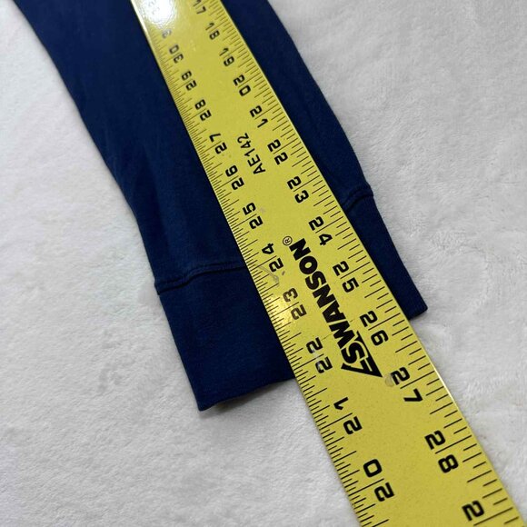 Guess Los Angeles Navy Blue Long Sleeve Logo Shirt - small - Picture 10 of 13